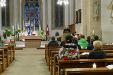 Lumen Christi - Auferstehungsmesse in St. Crescentius (Foto: Karl-Franz Thiede)